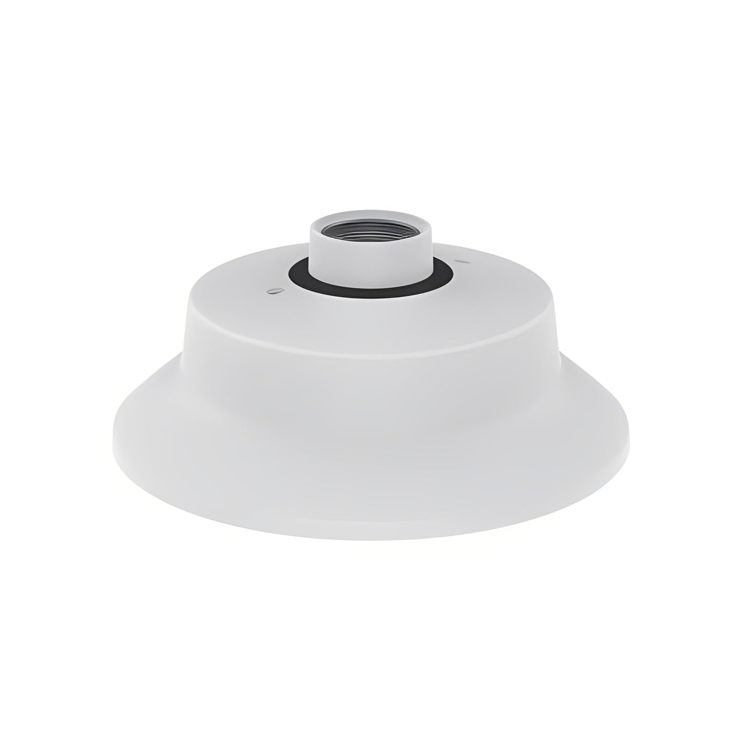 Witte Axis TP3103-E hangende kit met 1,5″ NPS-schroefdraad voor weerbestendige montage van Axis camera's.