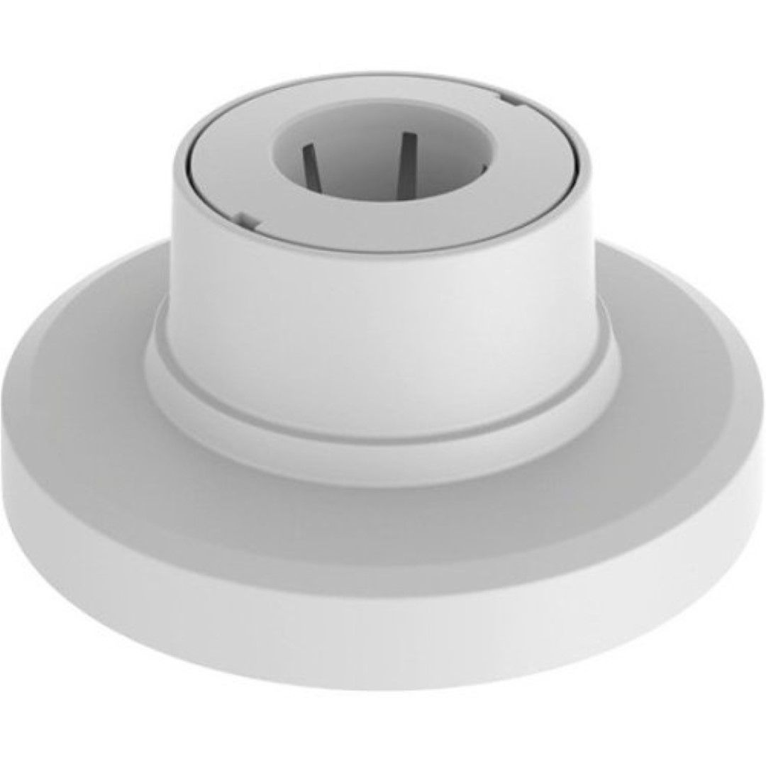 Witte Axis T94B02D hangende kit met ronde montageplaat en 1.5 inch NPS-schroefdraad voor binnencamera's.