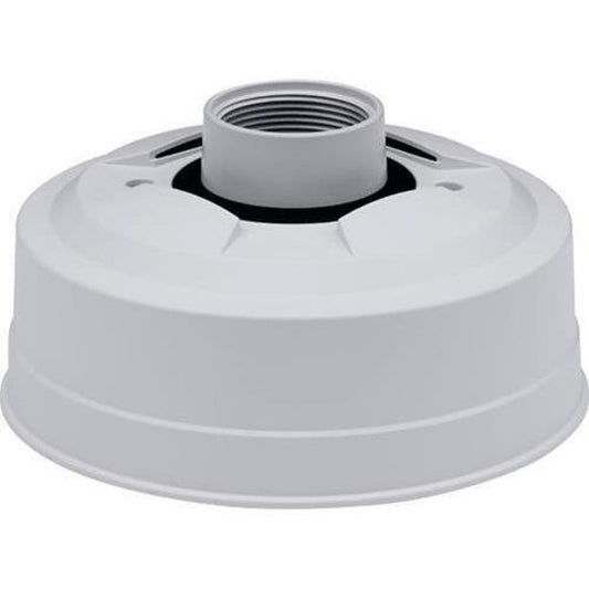 Witte Axis T94T02D hangende kit van weerbestendig polymeer met 1,5″ NPS schroefdraad voor buitencamera's.
