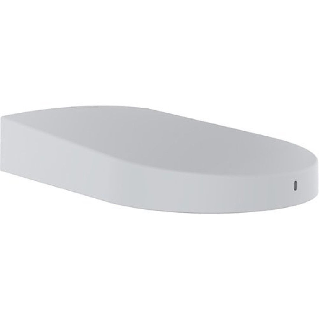 Witte Axis TM3101 hangende wandmontage met compact, modern design voor Axis domecamera's en verborgen bekabeling.