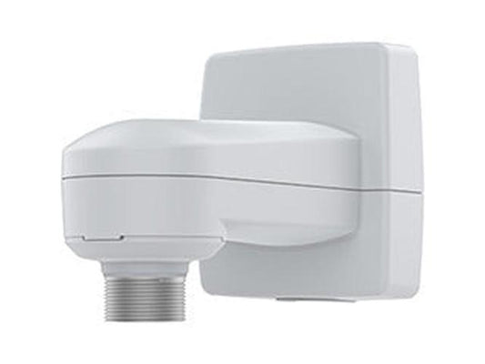 Witte Axis TP1001-E muur- en paalmontage met diepe kabeldoos voor Axis bullet- en thermische camera's.
