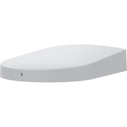 Witte Axis TP3101 hangende wandmontage met strak, modern design voor camera's met verborgen kabelbeheer.