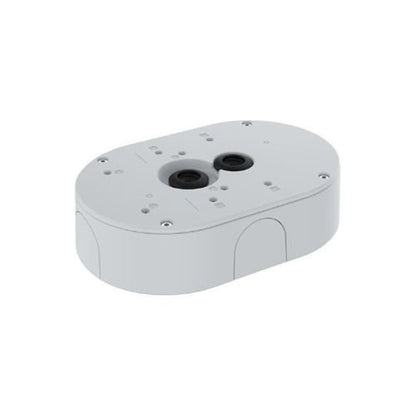 Witte Axis TP4601-E kabeldoos met slagvaste behuizing en kabelinterfaces voor buitenmontage.