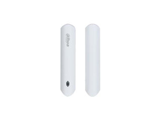 Dahua AirShield draadloos slim magneetcontact in wit, compact design voor deur- en raambewaking.