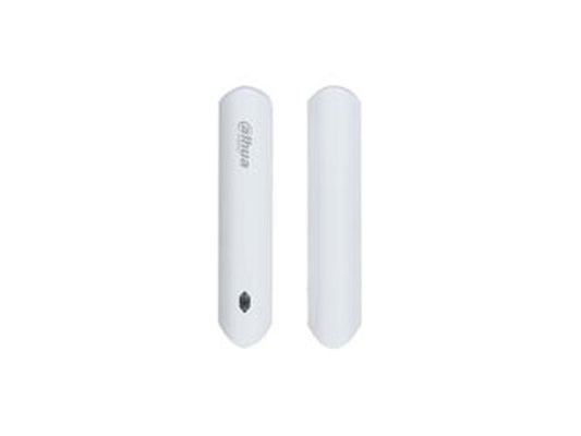 Dahua AirShield draadloos slim magneetcontact in wit, compact design voor deur- en raambewaking.