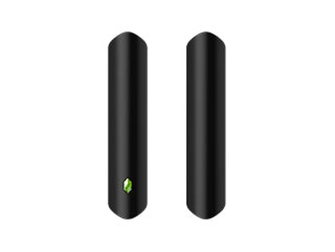 Dahua ARD323-W2 draadloos slim magneetcontact in zwart, compact design voor deur- en raambewaking.