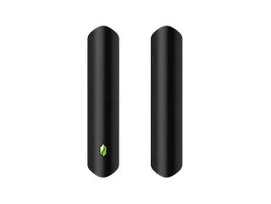Dahua ARD323-W2 draadloos slim magneetcontact in zwart, compact design voor deur- en raambewaking.