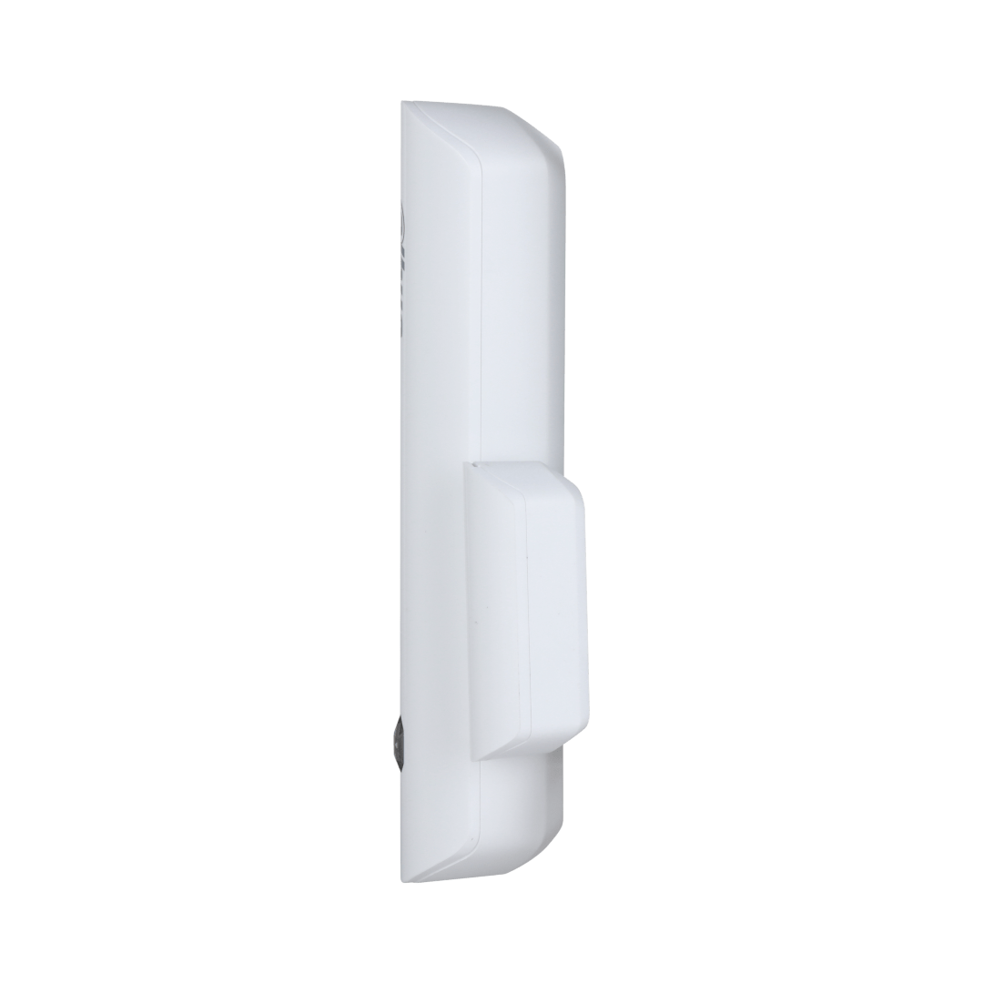 Compacte witte Dahua ARD323-W2 draadloze deurdetector met slank design voor beveiligingssystemen.