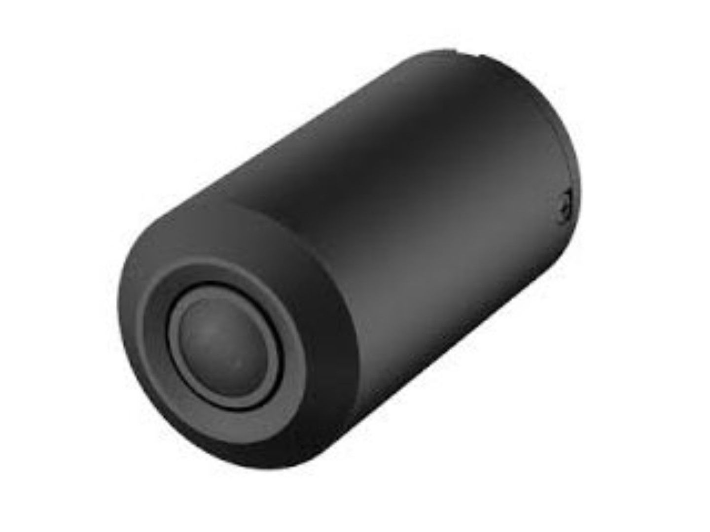Zwarte Dahua IPC-HUM8241-L3 pinhole-cameramodule met cilindrisch ontwerp voor verborgen installatie.