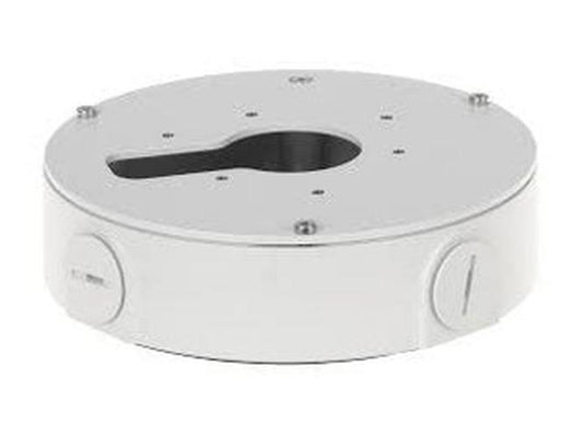 Witte Dahua PFA13F inbouwring voor dome-camera's met een diameter van 160mm voor een strakke, verzonken montage.