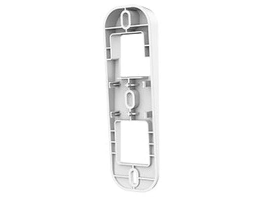Witte kunststof Dahua PFA7752 wandbeugel met 5° kantelhoek voor compacte cameramontage.