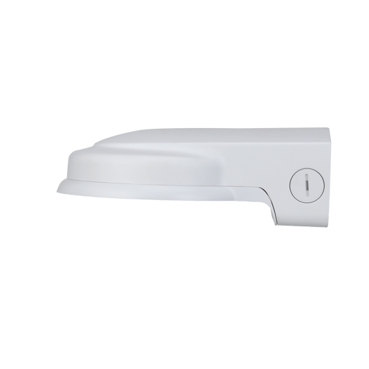 Witte Dahua PFB211W aluminium muurbeugel voor beveiligingscamera's met een strak en elegant design.
