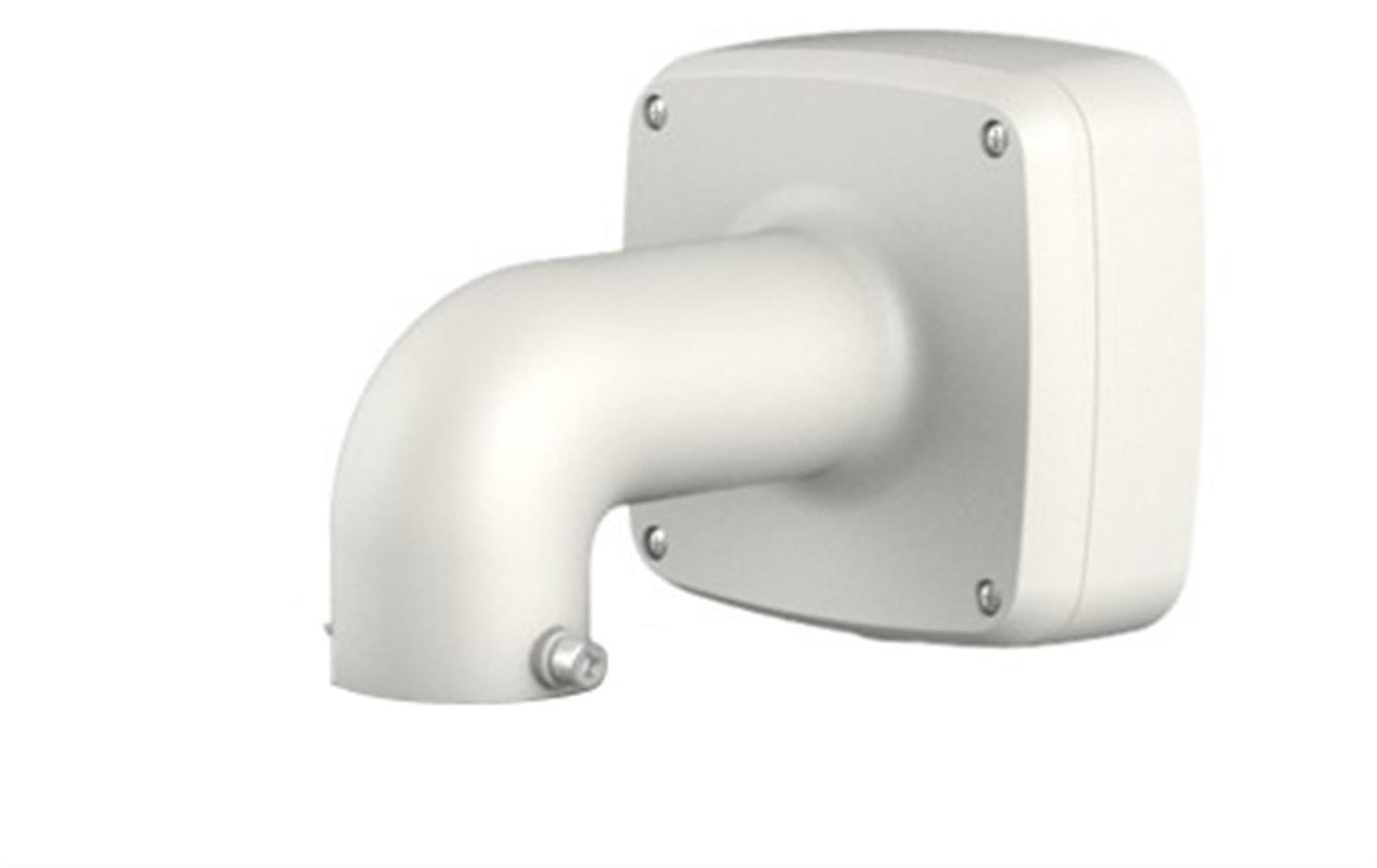 Witte aluminium Dahua PFB302S muurbevestigingsbeugel met strak design voor beveiligingscamera's.