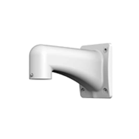 Witte Dahua PFB303W-V2 aluminium muurbevestigingsbeugel voor beveiligingscamera's met een strak, compact design.