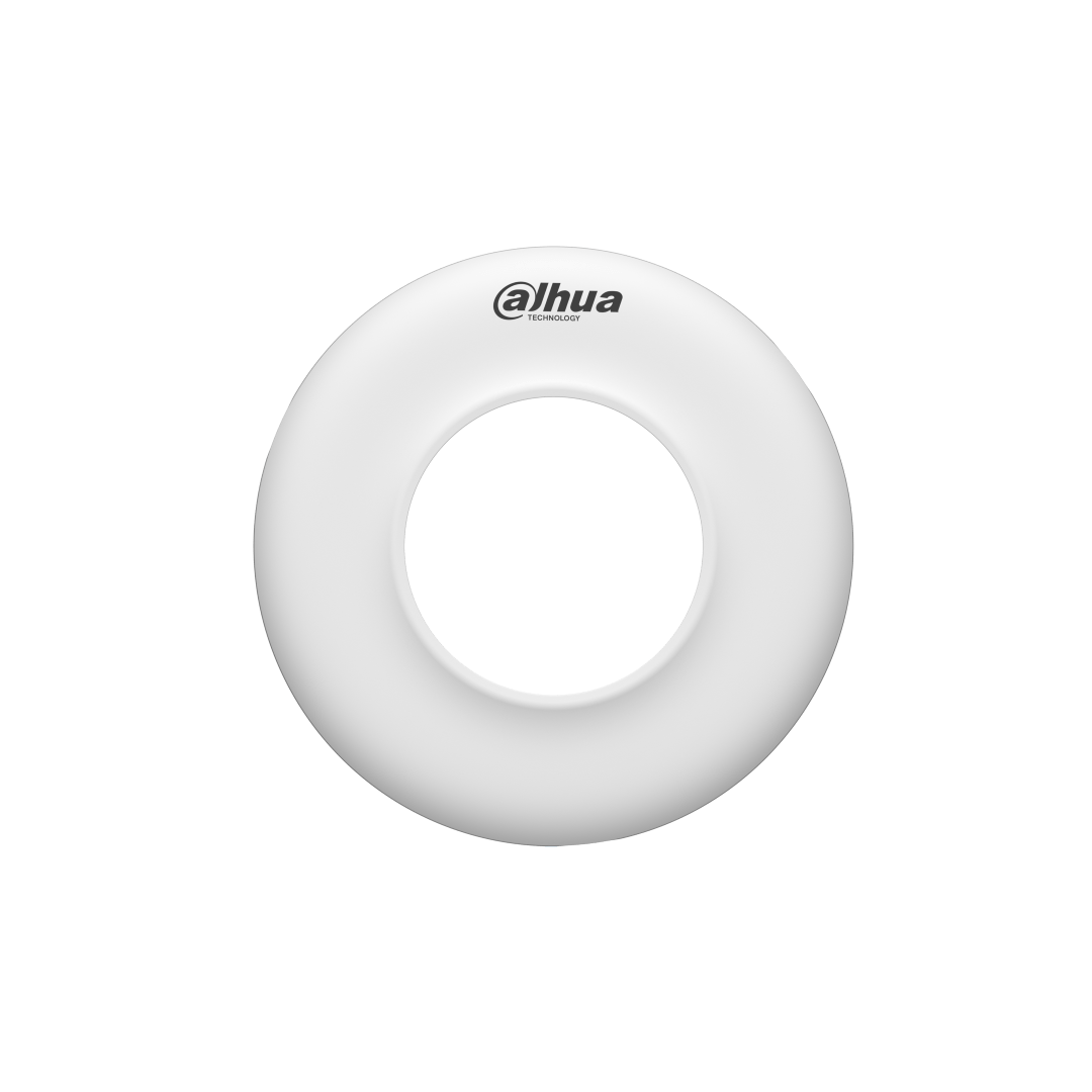 Witte Dahua PFB5203C aluminium plafondbeugel voor dome camera's met een diameter van 172,7 mm.