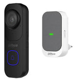 Dahua VDKP01-BG | Wi-Fi Videodeurbel Kit met Chime | SD 256GB | Outdoor | Zwart