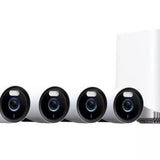 Eufy E330 WiFi Complete Set - 4 Bekabelde 4K Camera's + Homebase 3 + 1TB SSD