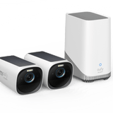 Eufy EufyCam 3 Set - 2 Draadloze 4K Camera's + Homebase 3 met Zonnepaneel