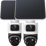Eufy SoloCam S4 4K Beveiligingscamera 360° Zonne-energie - Duopack (2 stuks)