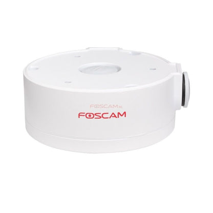 Witte Foscam FAB61 waterdichte aansluitunit voor D2EP dome camera's met een diameter van 110mm.