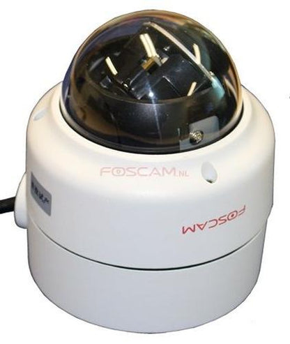 Witte Foscam FAB61 waterdichte aansluitunit voor D2EP dome camera met een diameter van 110mm.