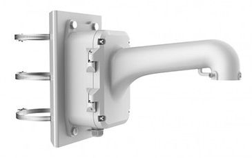 Hikvision HIK DS-1604ZJ-BOX-POLE Support mural avec boîte de raccordement et support de montage sur poteau