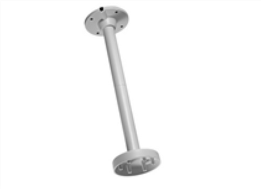 Witte Hikvision DS-1271ZJ-110 aluminium hangende steun voor plafondmontage van mini dome camera's.