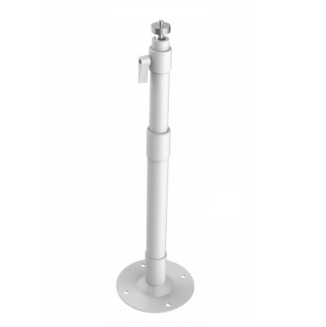 Witte Hikvision DS-1297ZJ aluminium hangende montagebeugel met uitschuifbare arm tot 2000mm.