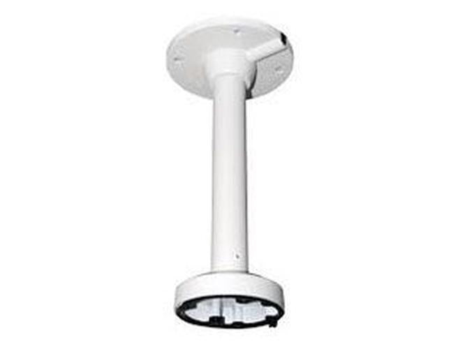 Witte Hikvision DS-1471ZJ-135 aluminium plafondsteun voor dome camera's met een diameter van 136mm.