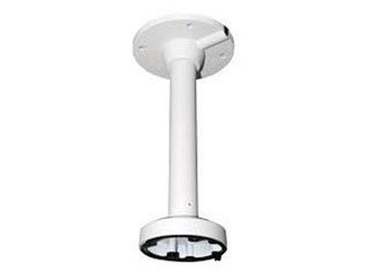 Witte Hikvision DS-1471ZJ-135 aluminium plafondsteun voor dome camera's met een diameter van 136mm.