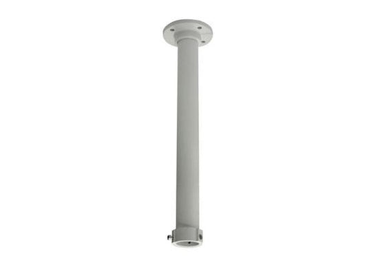 Witte aluminium Hikvision DS-1662ZJ plafondbeugel van 50 cm voor PTZ-camera's met ronde montageplaat.