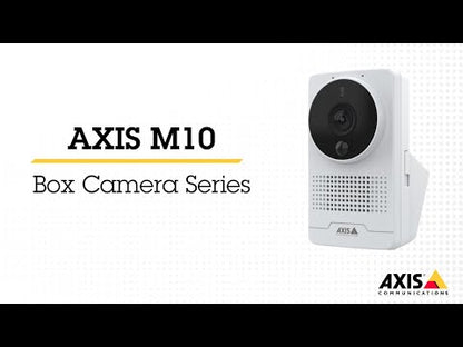 Axis M1055-L 2MP PoE Box Camera voor Binnen – PIR – Deep Learning Edge AI – Tweerichtingsaudio