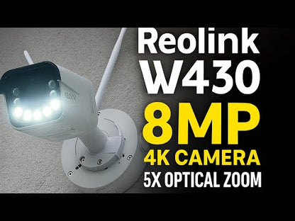Reolink W430 8MP WiFi Bullet Buitencamera 5x Optische Zoom