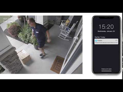 Foscam D4Z Zwart - 4MP WiFi - 4x Zoom camera