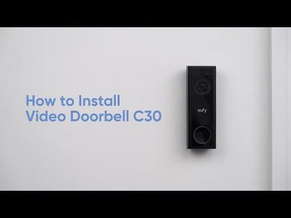 Eufy Video Doorbell C30 2K Wireless - Video Call Function AI Detection