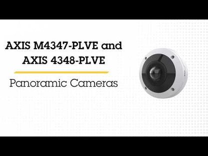 Axis M4338-PLVE 12MP PoE Panoramische Mini Dome Binnencamera
