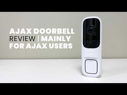 Carillon vidéo WiFi Ajax 4MP | Gris