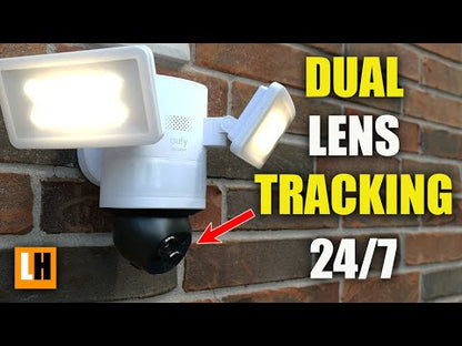 Eufy E340 Floodlight Camera Dual-Lens 2K+3K PTZ 360° met 2000 Lumen LED
