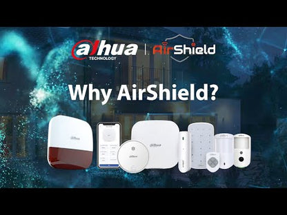 Dahua ARK30C-RW2(868) Multi | AirShield Draadloos Touchscreen Bedienpaneel met Kaartlezer | Wit