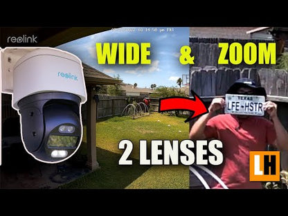 Reolink TrackMix P760 8MP PoE Dual-Lens PTZ Camera