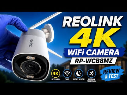 Reolink RP-WCB8MZ-W 8MP WiFi 6 Bullet Buitencamera