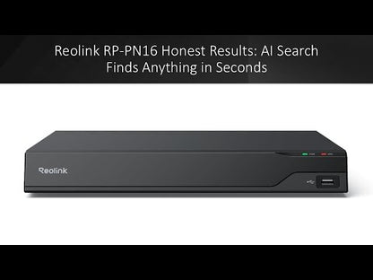 Reolink RP-PN16-NHD 16-Kanaals PoE NVR Recorder zonder HDD