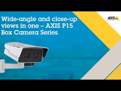 Axis P1518-LE Dual-Sensor PoE Box Outdoor Camera 8MP + 2MP