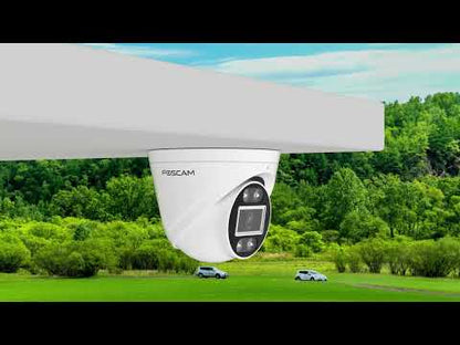 Foscam T8EP Black - 8MP - Power over Ethernet Turret camera