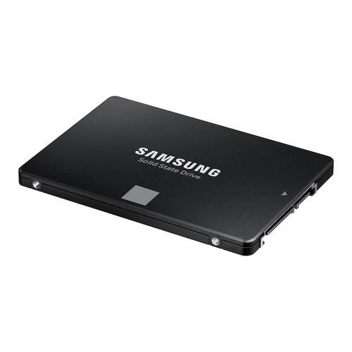 Zwarte Samsung 870 EVO 1TB 2,5 inch SATA SSD voor opslaguitbreiding van de Eufy HomeBase 3.