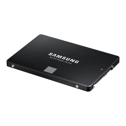Zwarte Samsung 870 EVO 1TB 2,5 inch SATA SSD voor opslaguitbreiding van de Eufy HomeBase 3.